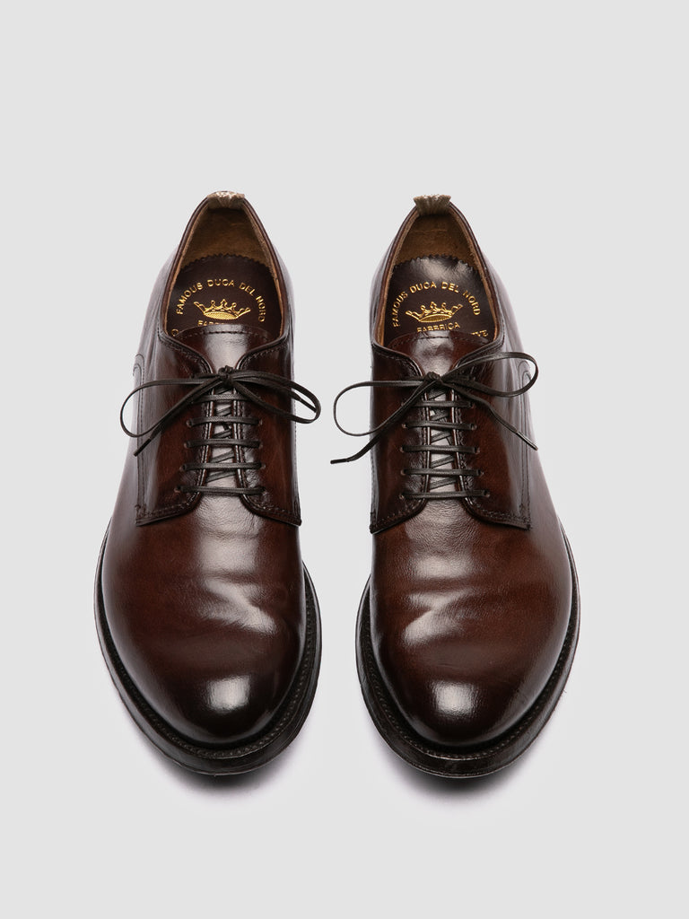 ANATOMIA 012 - Brown Leather Derby Shoes