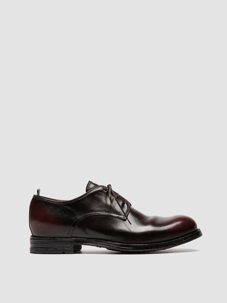 BALANCE 019 - Burgundy Leather Derby Shoes