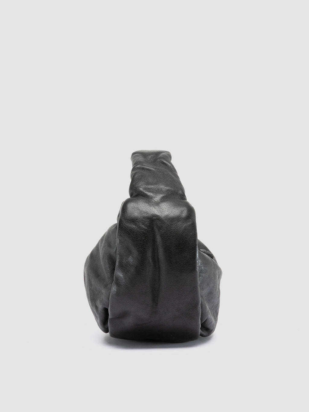 BOLINA 044 - Schwarze Umhängetasche aus Leder