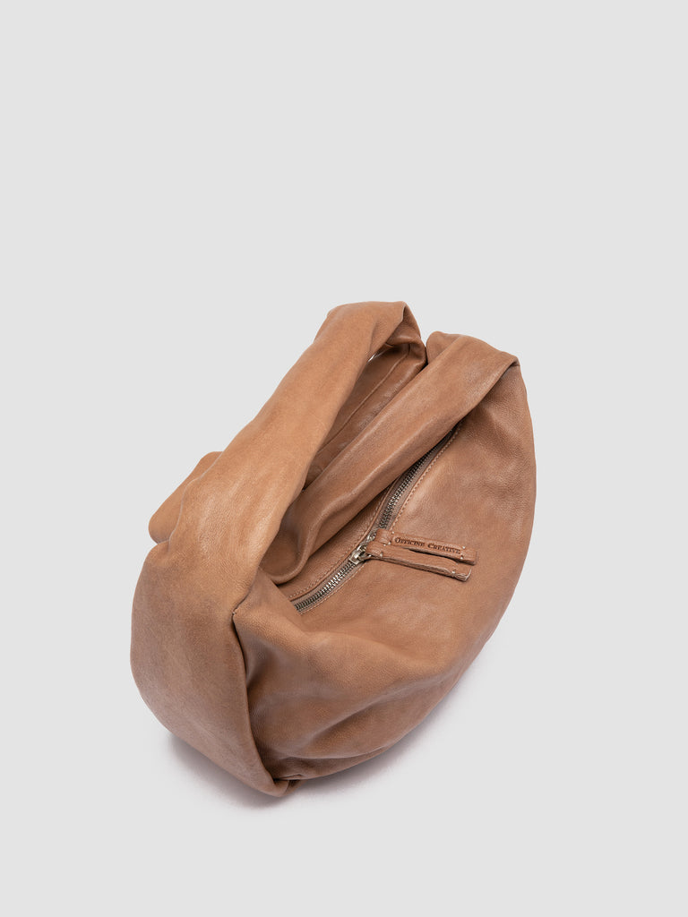 BOLINA 046 - braune Umhängetasche aus Leder