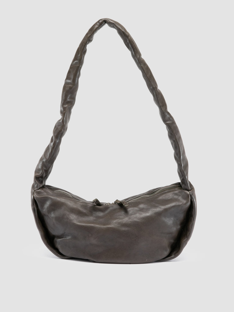 BOLINA 046 - Grüne Umhängetasche aus Leder