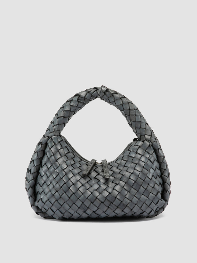 BOLINA 144 - Blue Leather Handle Bag