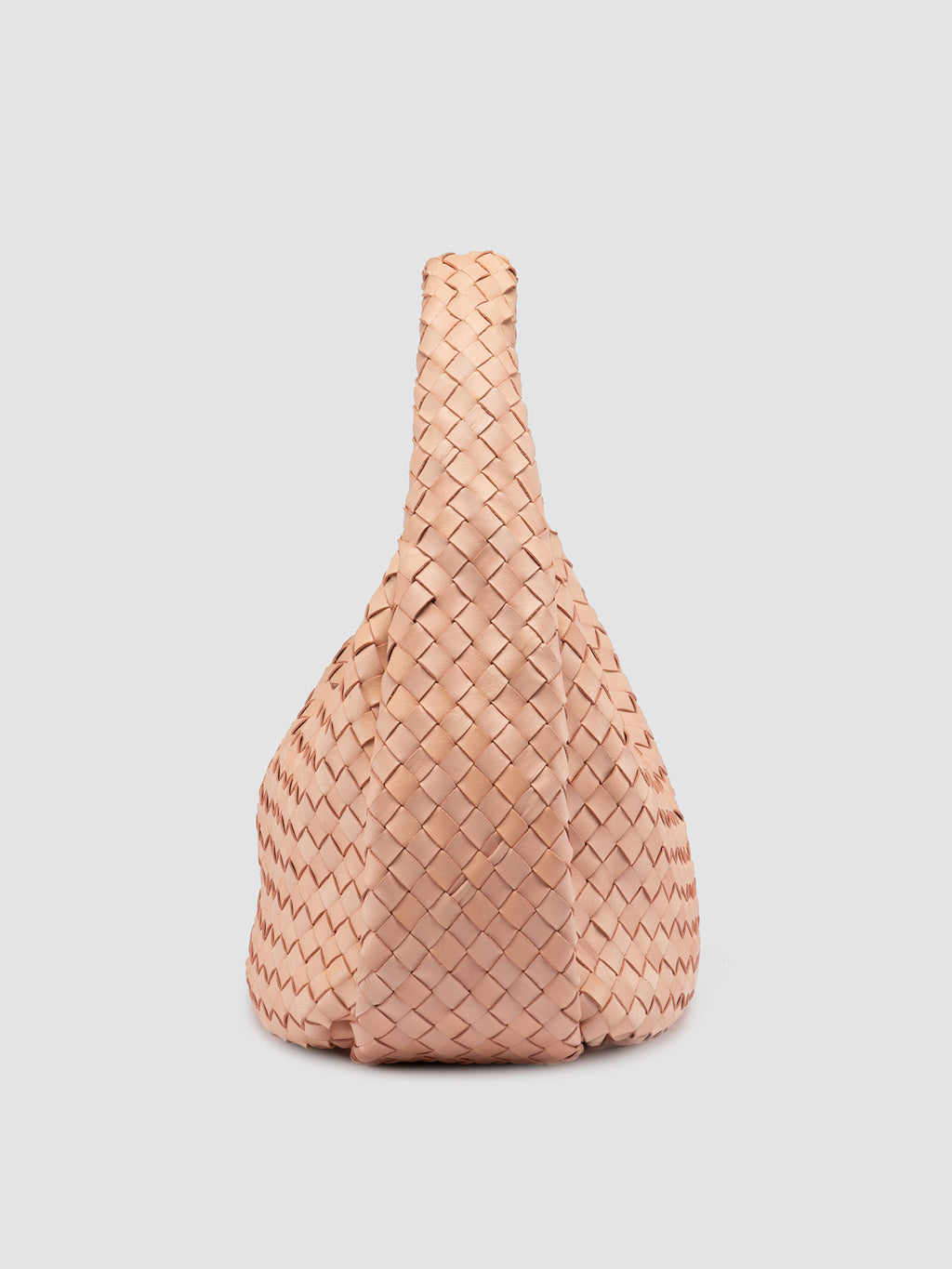 BOLINA 148 - Schultertasche aus roséfarbenem Leder