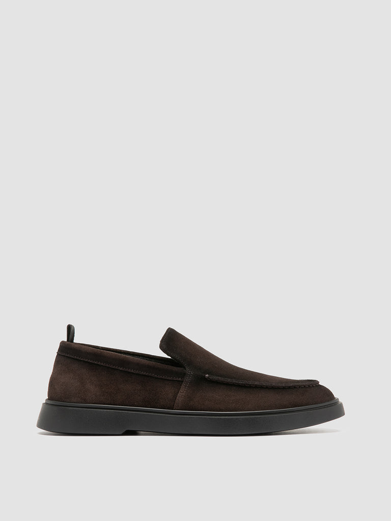 BONES 008 - Grey Suede Venetian Loafers