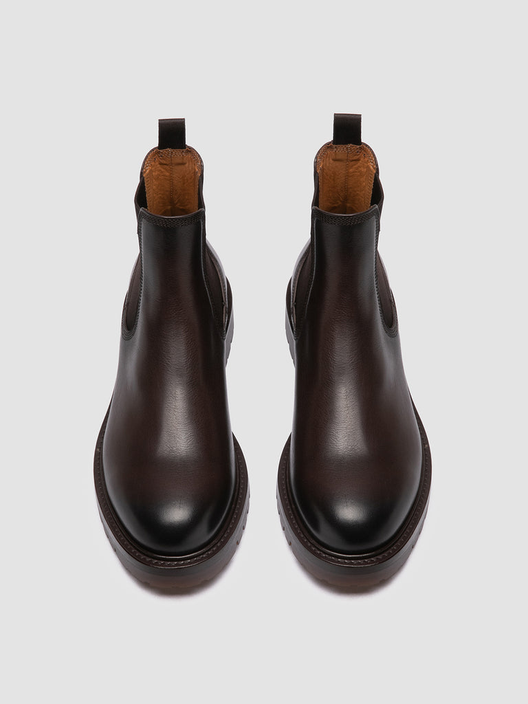 BOSS 004 - Brown Leather Chelsea Boots