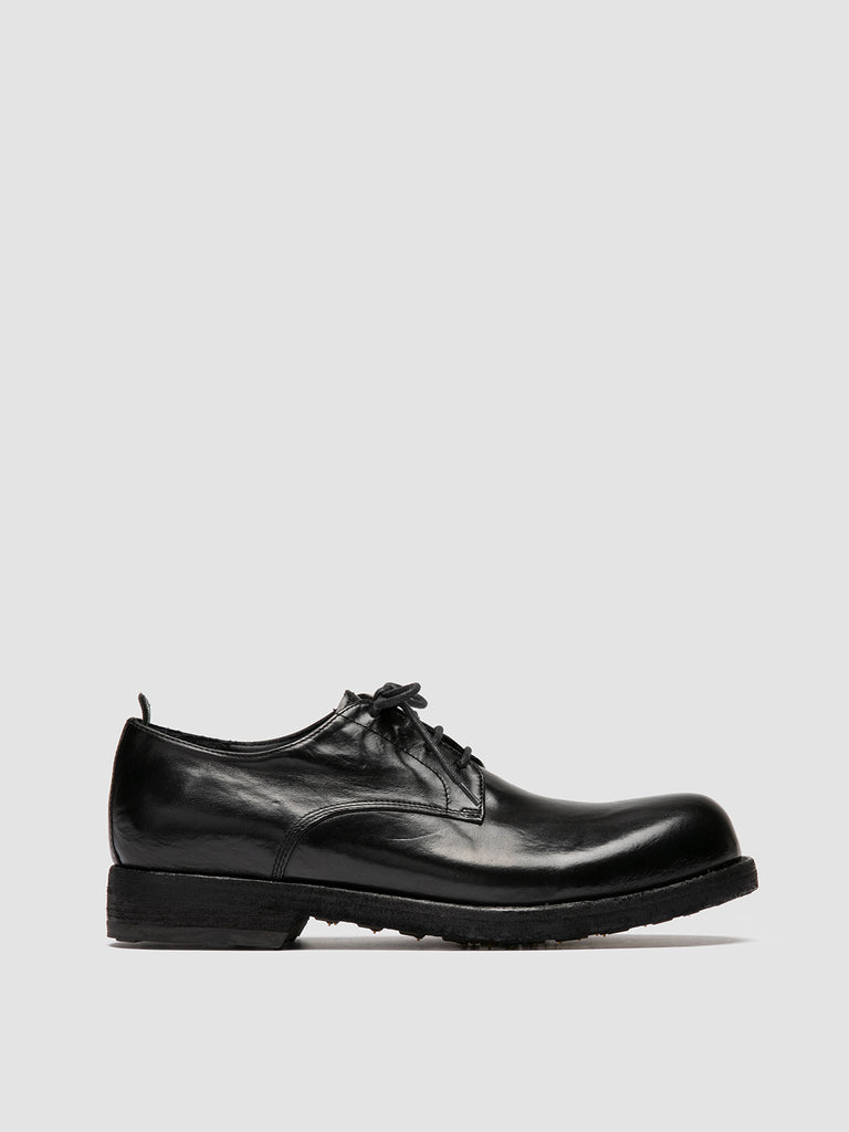 BULLA DD 101 - Black Leather Derby Shoes