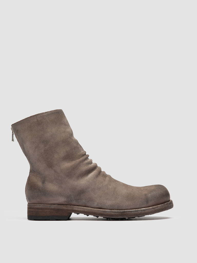 BULLA DD 103 - Grey Suede Zipped Boots