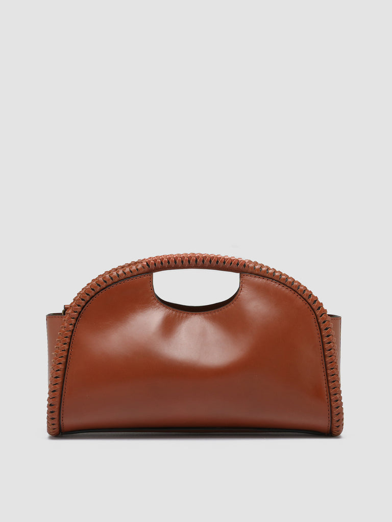 CABALA 103 - Brown Leather Clutch Bag