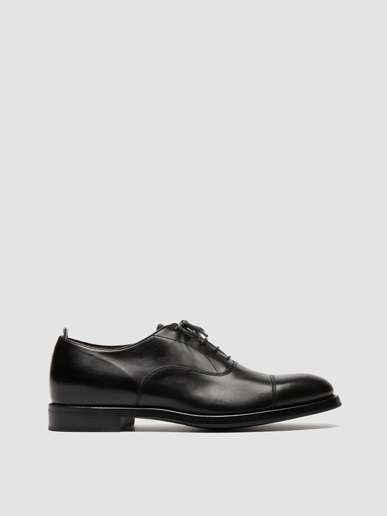 CONSULTANT 003 - Black Leather Oxford Shoes