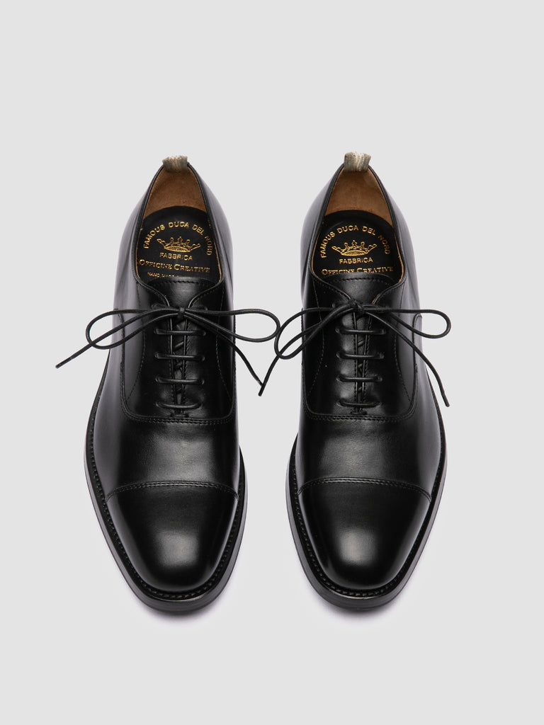 CONSULTANT 003 - Black Leather Oxford Shoes