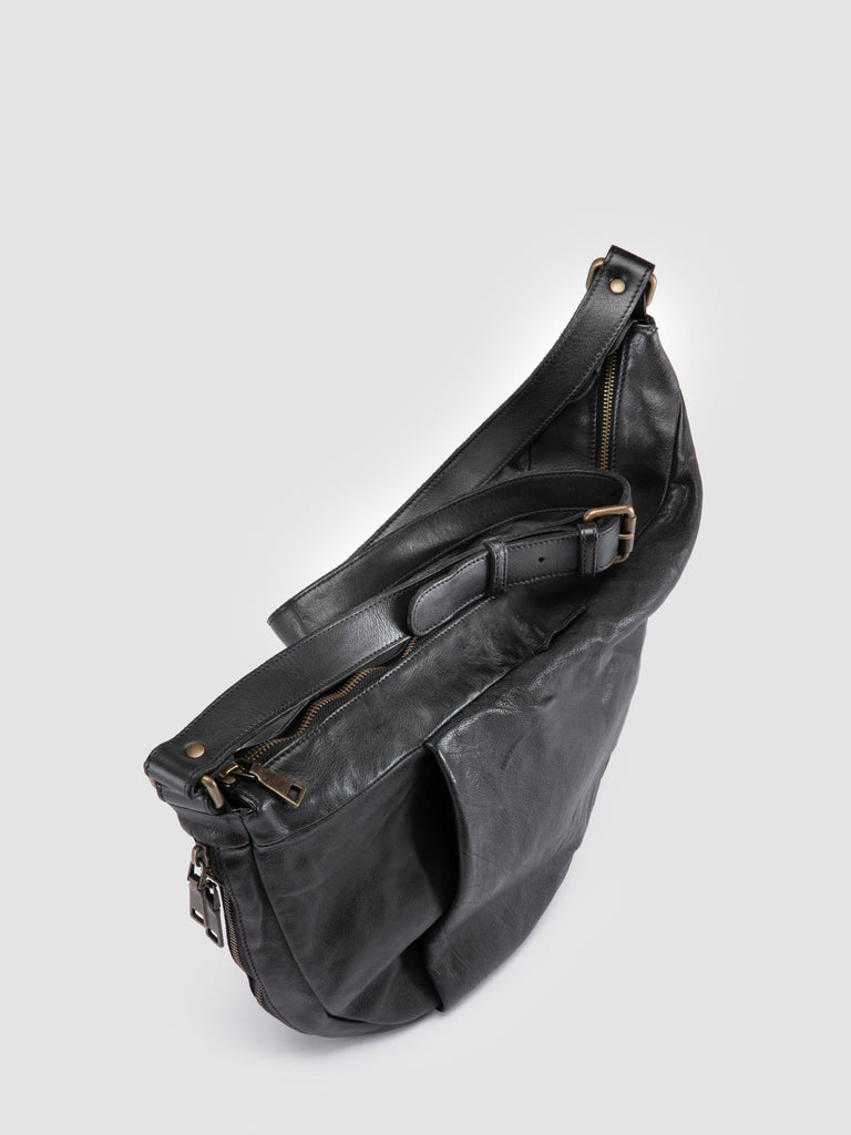 HELMET 50 - Black Leather Waist Belt