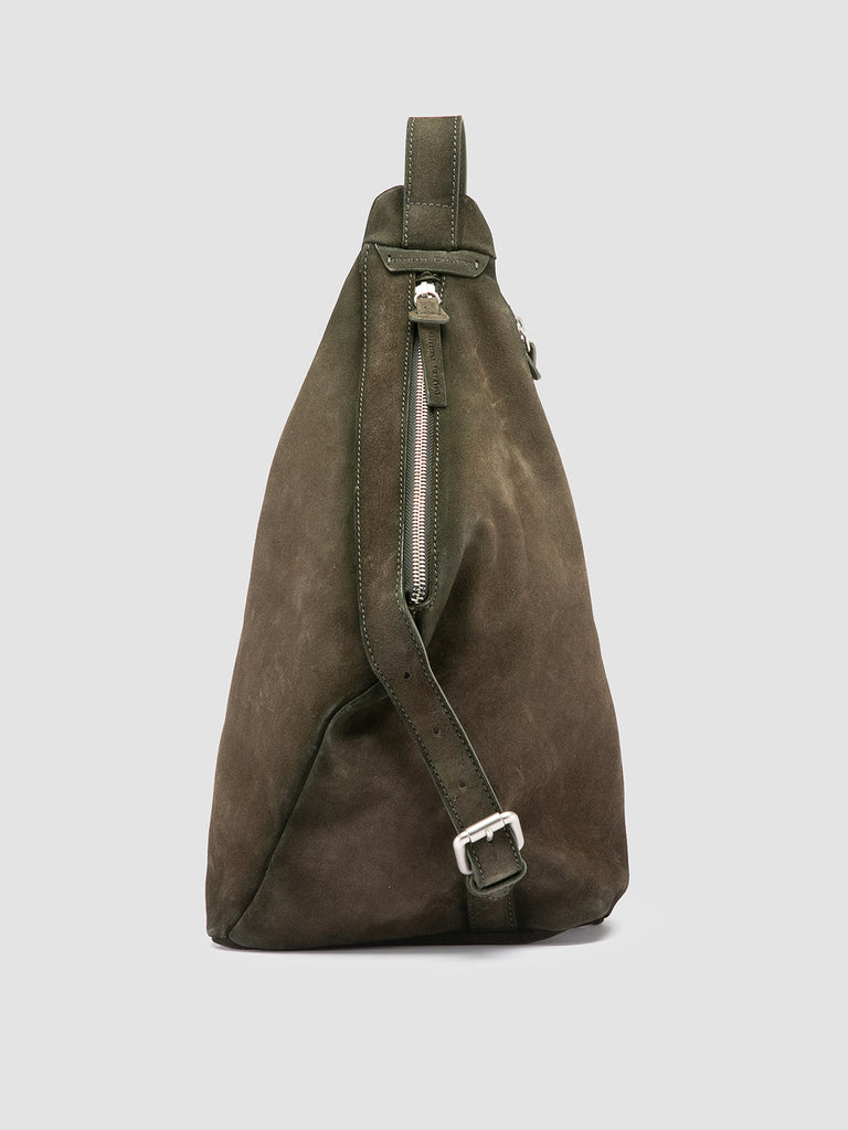 JULES 004 - Green Suede Waist Pack