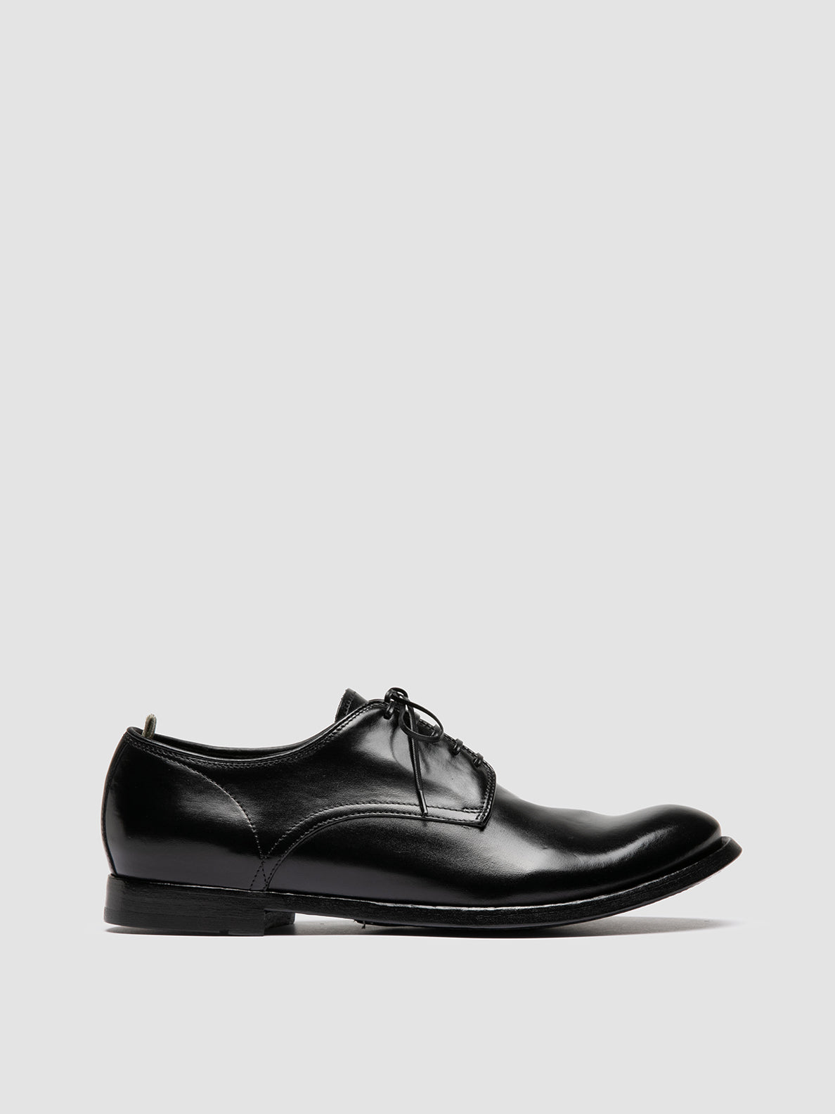 Men's Black Leather derby shoes: ANATOMIA 060 – Officine Creative