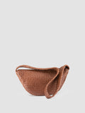 OC CLASS 068 - Brown Woven Leather Crossbody Bag Officine Creative - 4