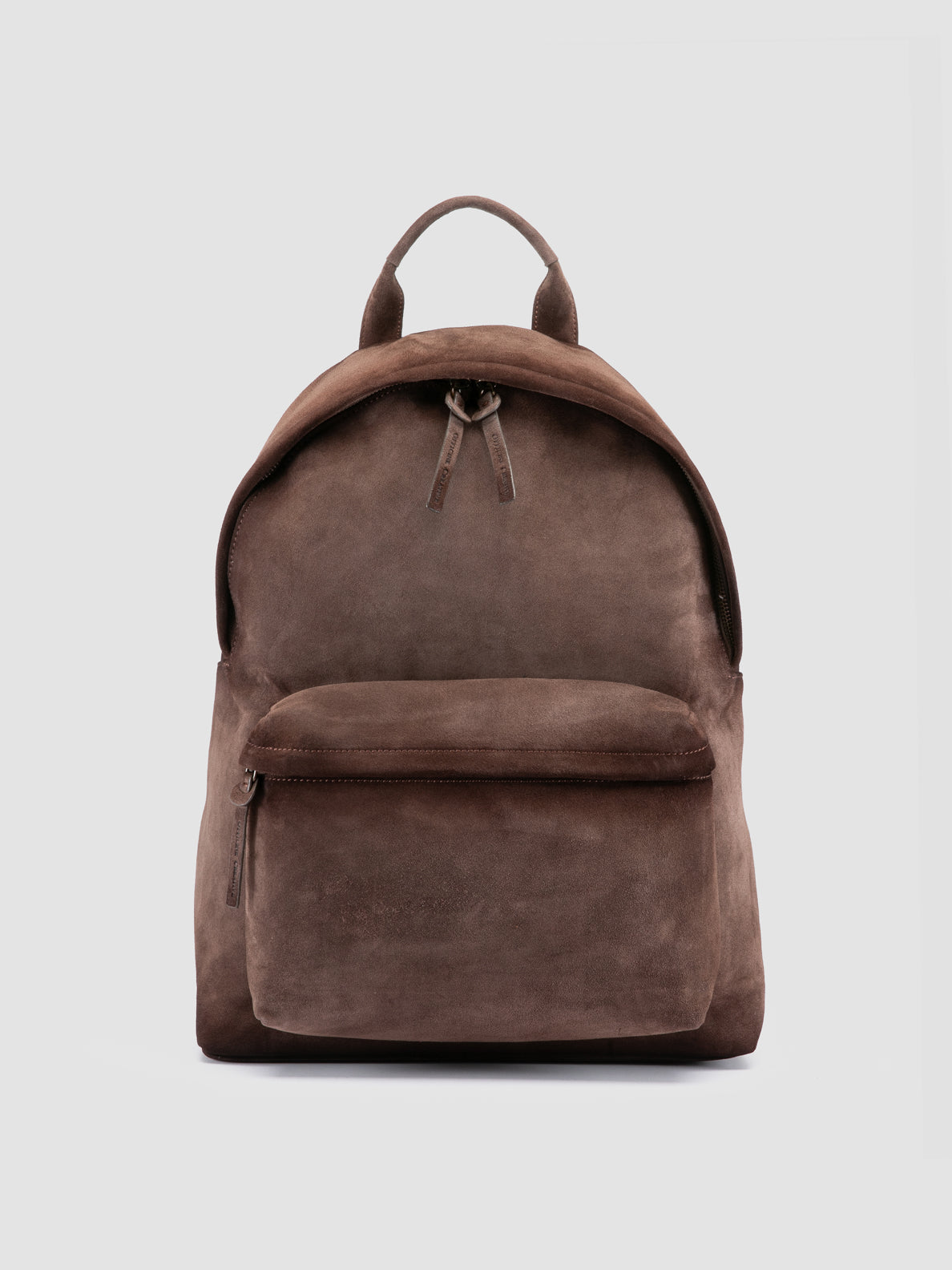 brown leather suede backpack Brown Suede Backpack: OC PACK 001 – Officine Creative