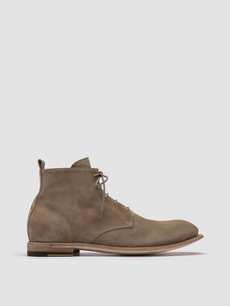 DURGA 002 - Taupe Suede Ankle Boots