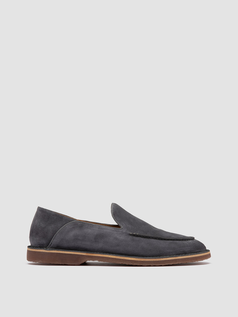 KENT 007 - Blue Suede Loafers