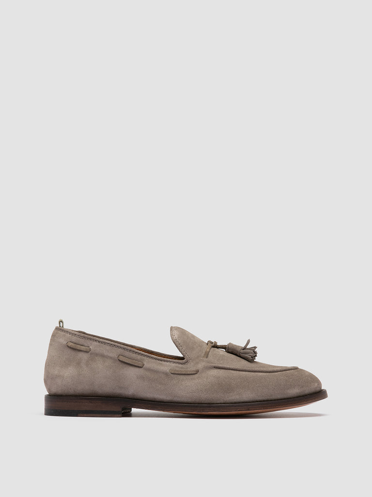 OPERA 002 - Taupe Suede Tassel Loafers