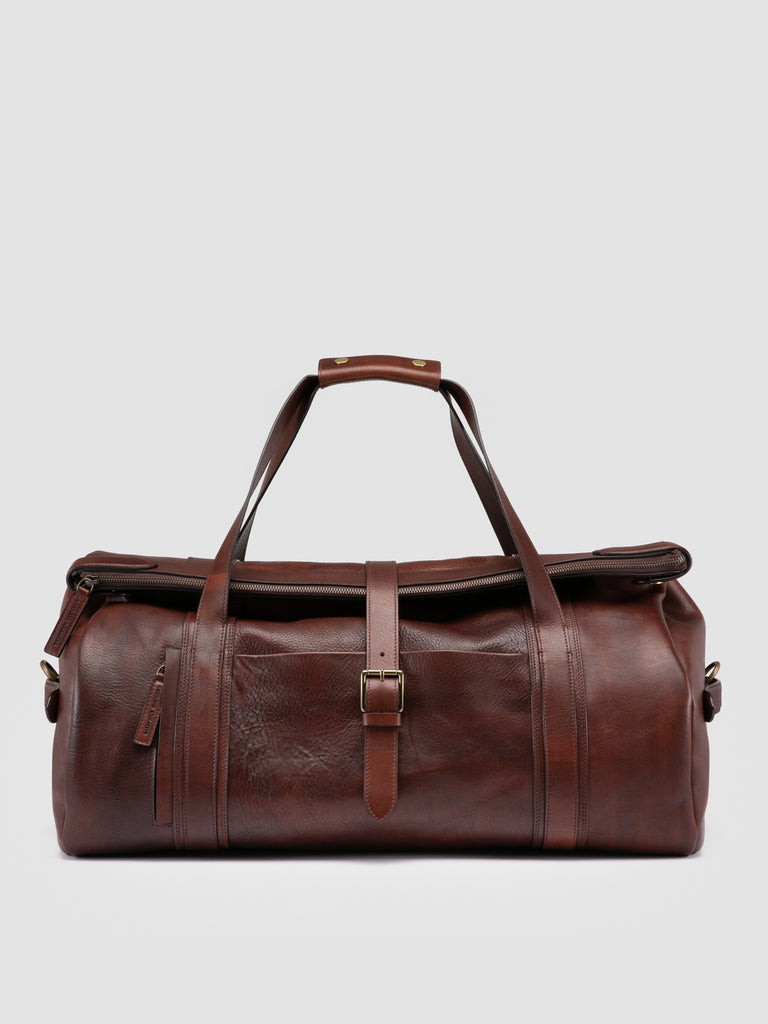 RARE 048 - Brown Leather Weekender