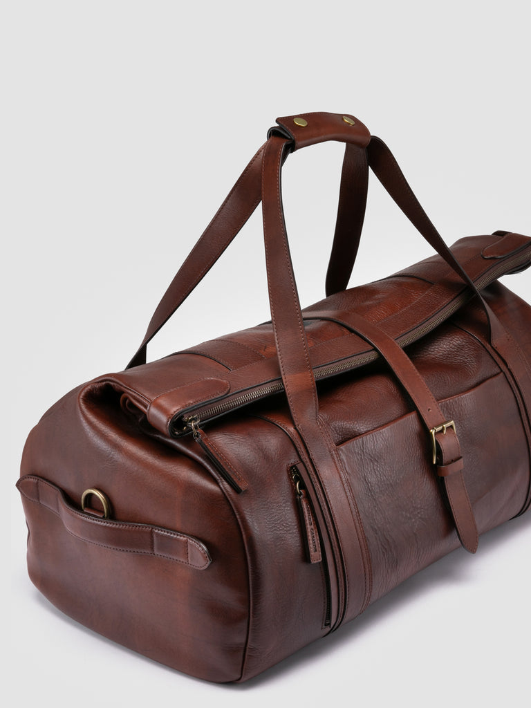RARE 048 - Brown Leather Weekender