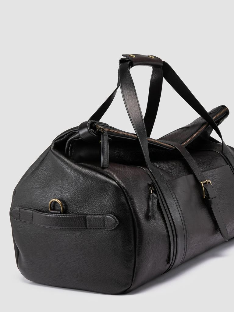 RARE 048 - Black Leather Weekender