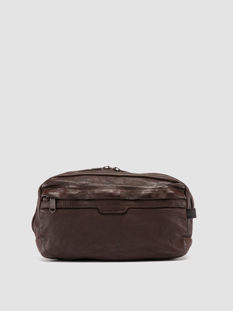 RECRUIT 009 - Brown Leather Waist Pack