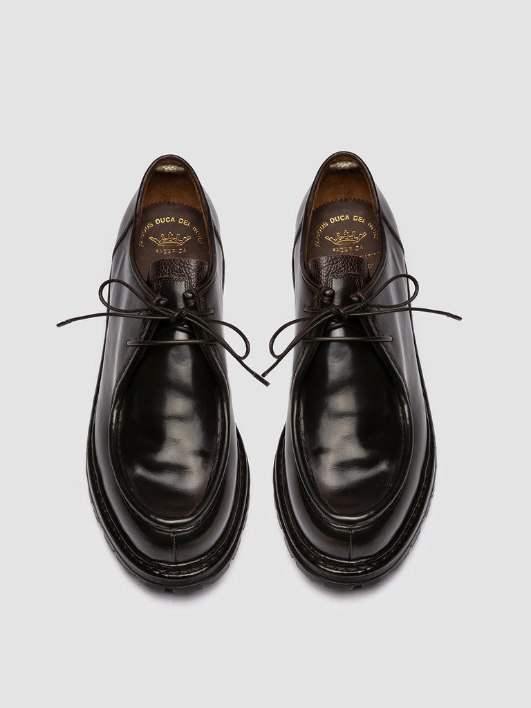 VOLCOV 009 - Brown Leather Derby Shoes