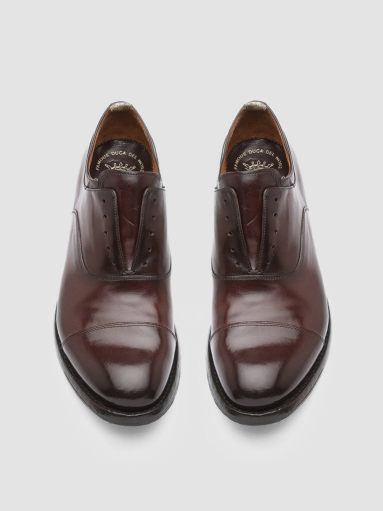 ANATOMIA 015 - Dark Brown Leather Oxford Shoes