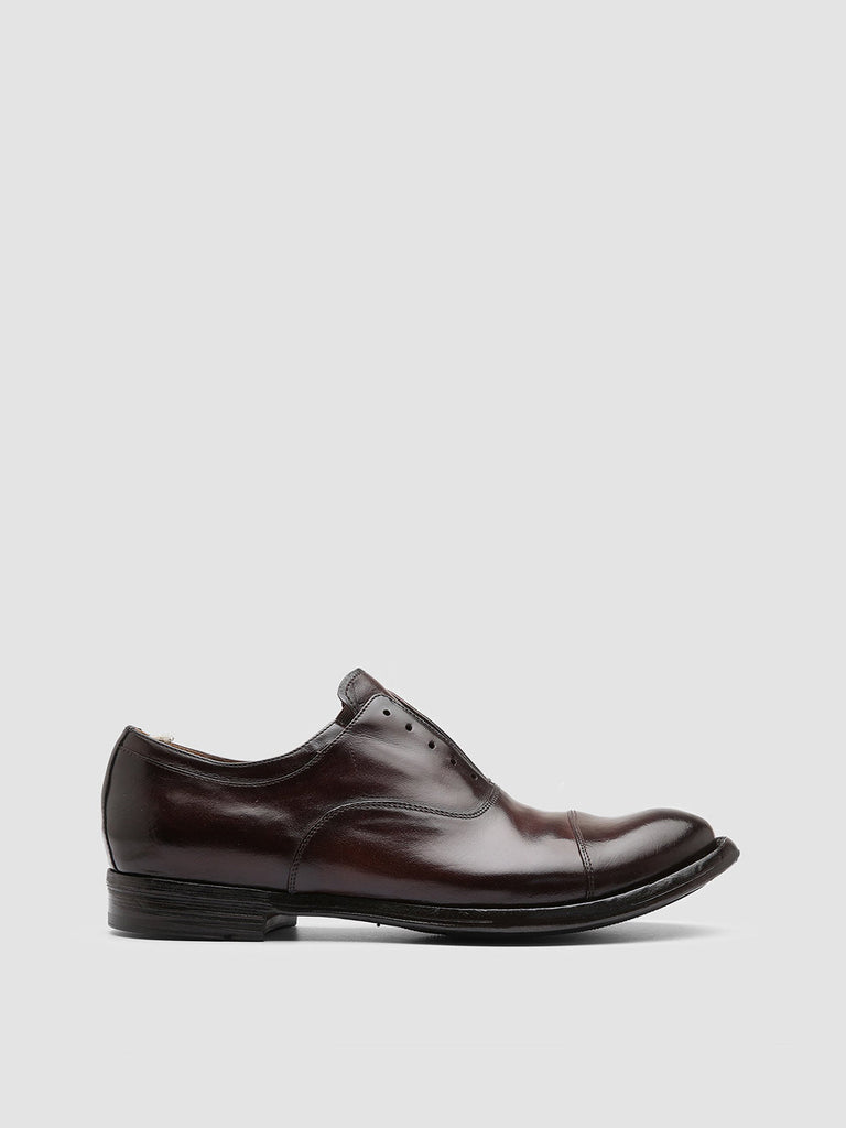 ANATOMIA 015 - Dark Brown Leather Oxford Shoes