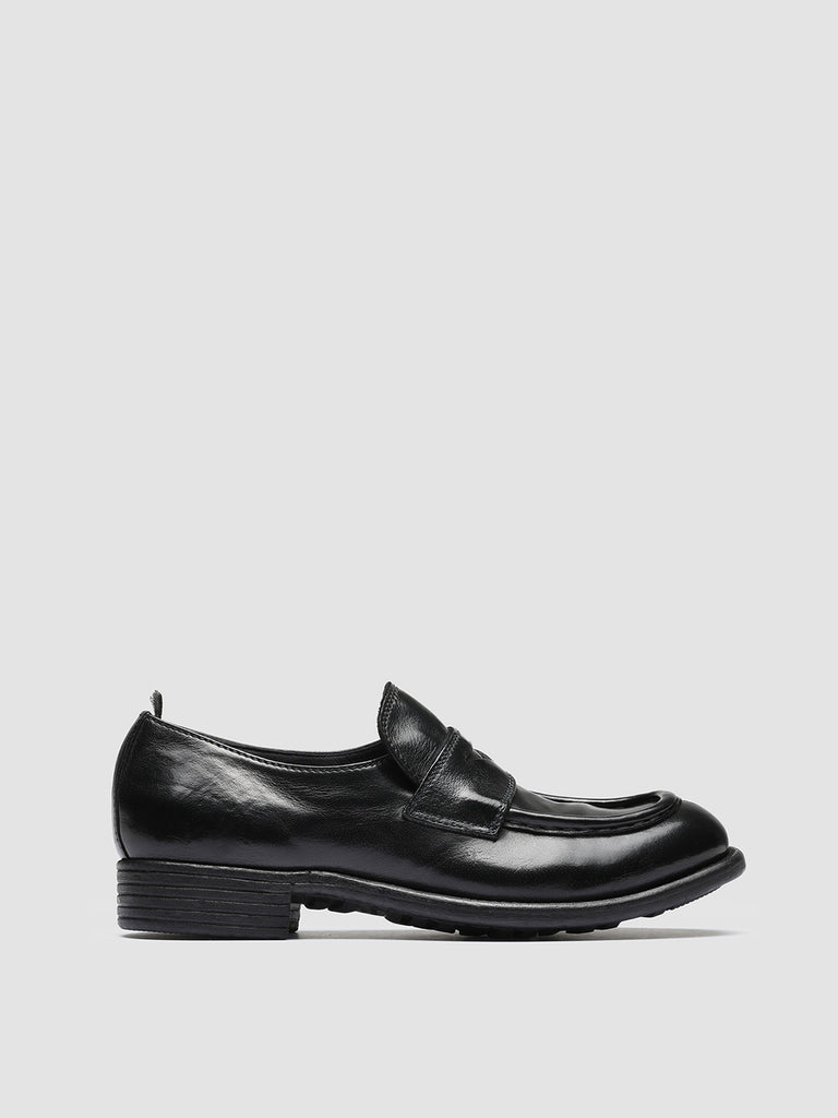 CALIXTE 020 - schwarze Leder-Loafer