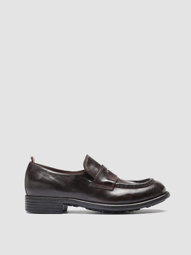 CALIXTE 020 - braune Leder-Loafer