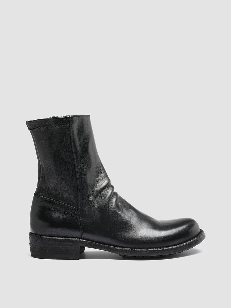 LEGRAND 203 - Black Leather Ankle Boots