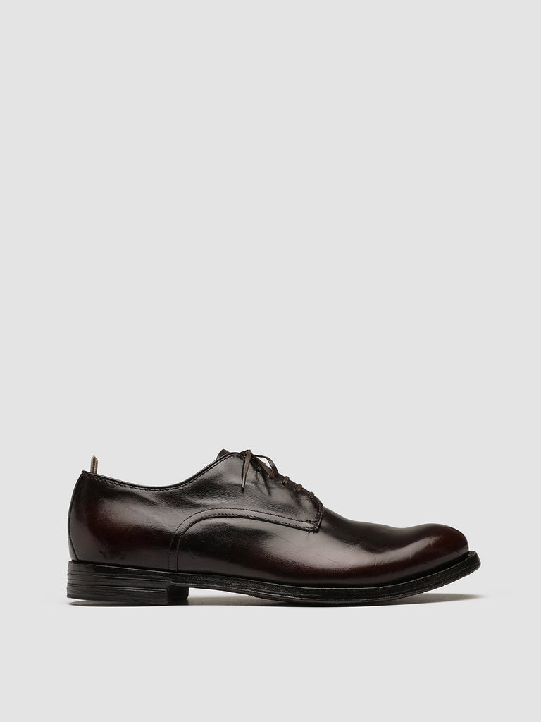 ANATOMIA 012 - Burgundy Leather Derby Shoes