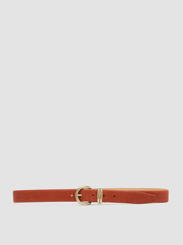OC STRIP 46 - Red Leather Belt
