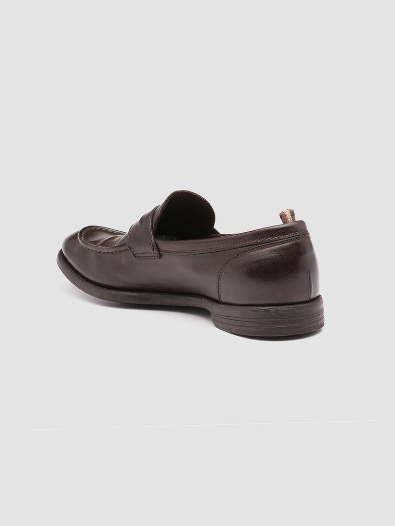ARC 509 - Brown Leather Penny Loafers Men Officine Creative - 4