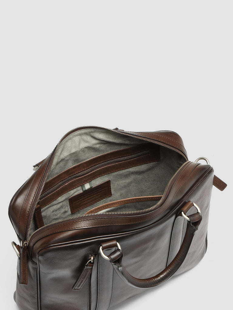 QUENTIN 010 - Brown Leather Bag  Officine Creative - 6