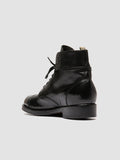 1633 02 - schwarze Schnürstiefel aus Leder - thumb image 4,side view