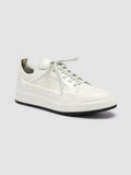 ACE 016 - White Leather Sneakers