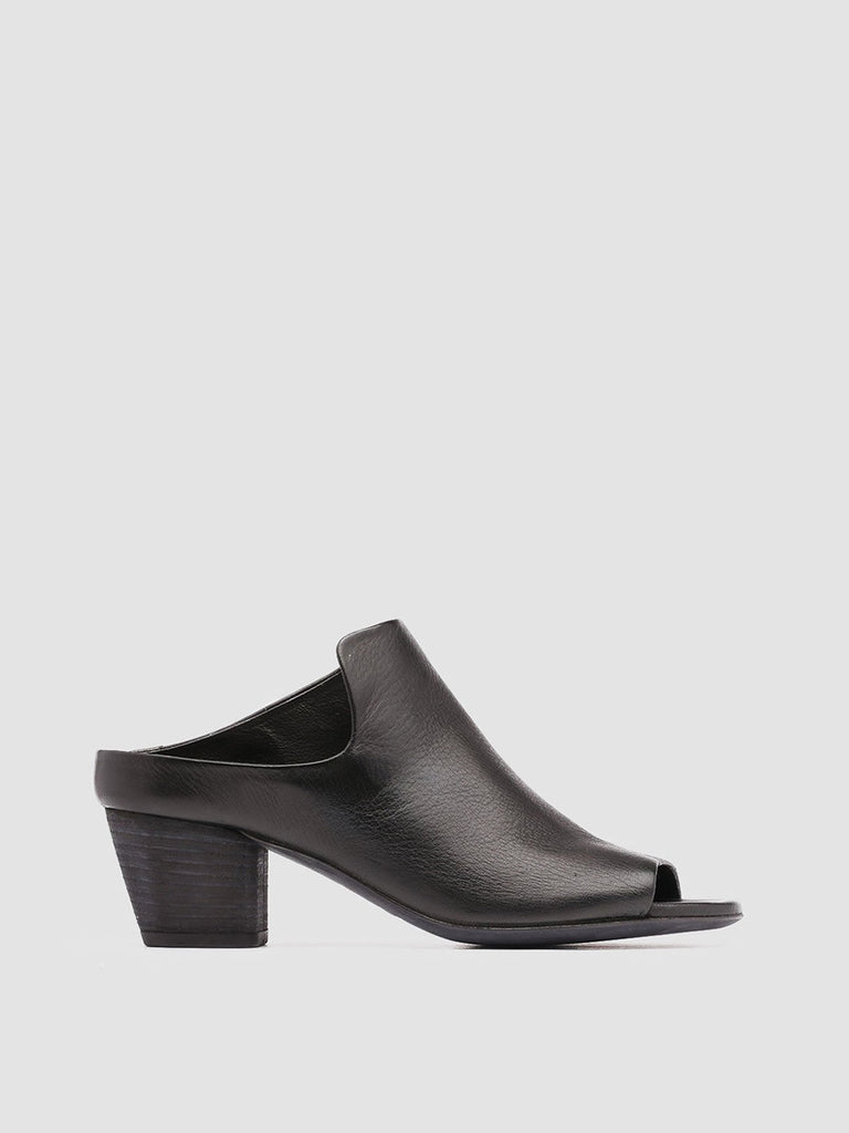 ADELE 003 -  Black Leather Sandals