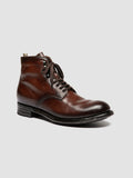 ADMIRAL 009 - Brown Leather Lace-up Boots Officine Creative - 3