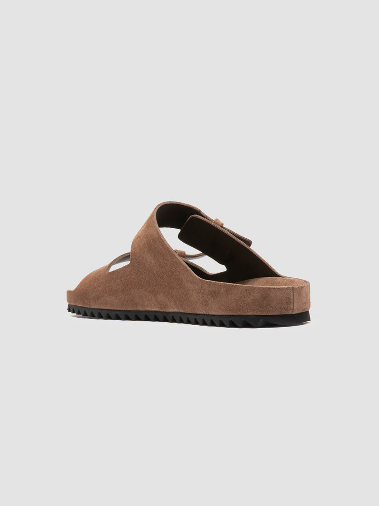 AGORA’ 002 - Brown Suede Sandals