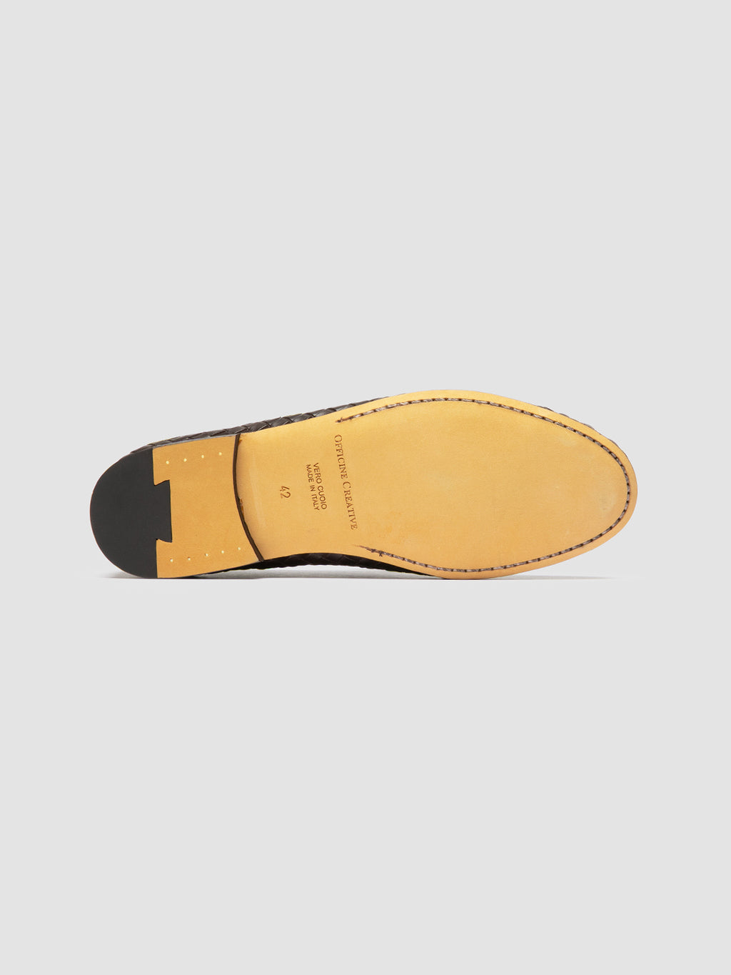 AIRTO 011 - braune Slipper aus Leder