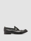 ANATOMIA 071 - schwarze Penny-Loafers aus Leder