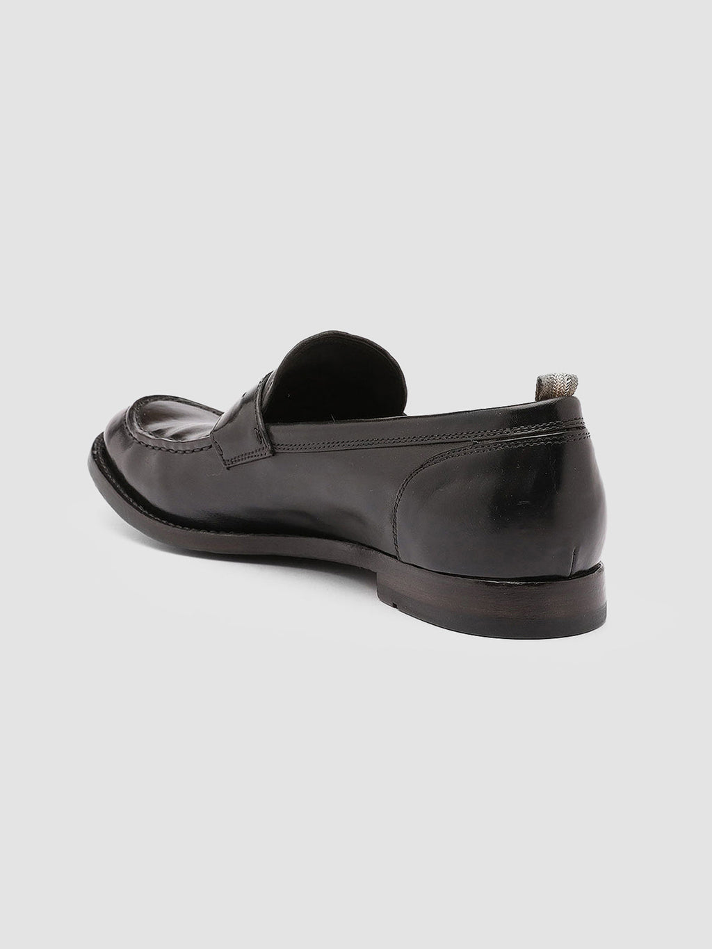 ANATOMIA 071 - schwarze Penny-Loafers aus Leder