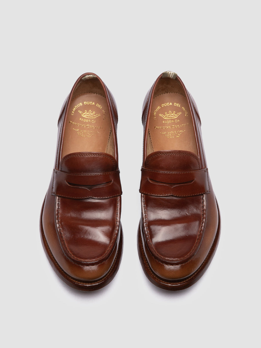 ANATOMIA 071 - braune Leder-Penny-Loafers