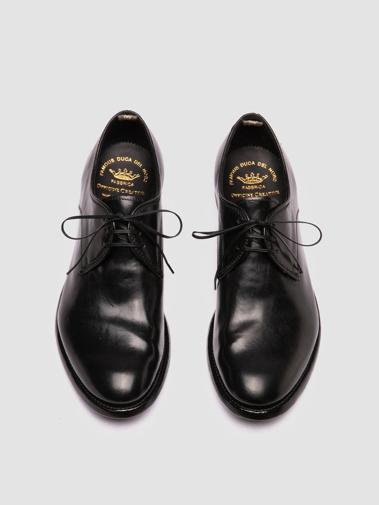 ANATOMIA 87 - Black Leather Derby Shoes