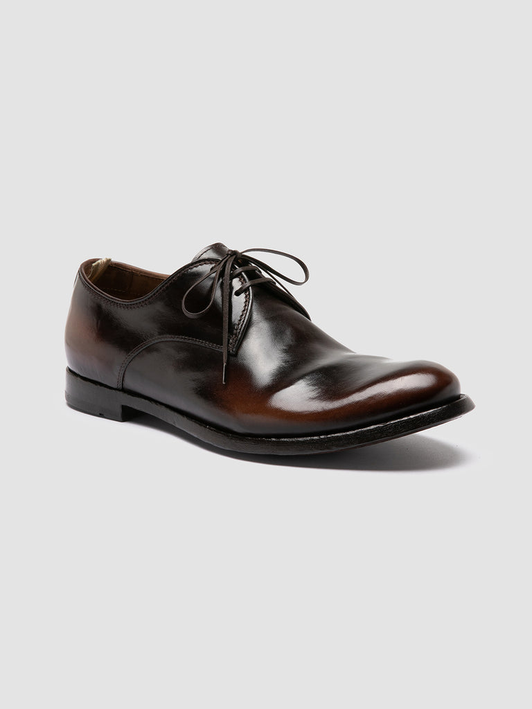 ANATOMIA 87 - Brown Leather Derby Shoes Men Officine Creative - 3