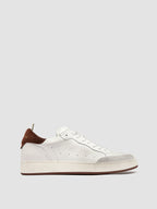 THE ANSWER 007 - White Leather and Suede Sneakers Officine Creative - 1