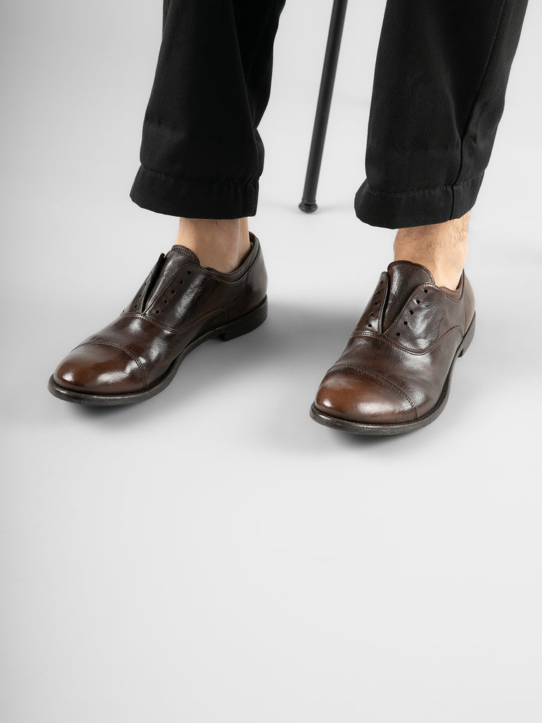 ARC 501 - Brown Leather Oxford Shoes