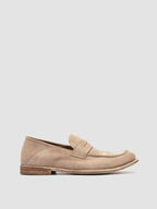 ARCHIVE 522 - braune Slipper aus Wildleder
